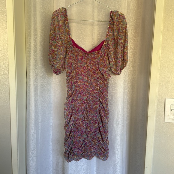 LUSH BODYCON Mini Dress Sz: S - Picture 2 of 10